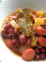 Kidney Beans With Beef Franks
