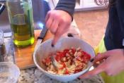 Feta Cheese And Tangy Tomato Dip
