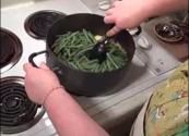 Green Beans And New Potatoes For Dinner