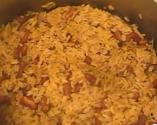 Caribbean Style Coconut Rice With Bacon And Peas