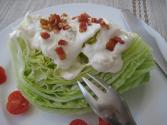 Iceberg Salad With Blue Cheese Dressing