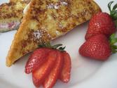 Strawberries Cheesecake French Toast