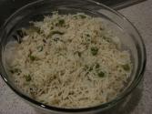 Peas Pulao ( Microwave)