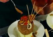 Crispy  Lobster Stuffed Cod