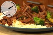Beef And Broccoli & Chicken Skillet