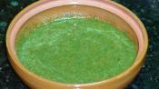 Fresh Apple And Mint Chutney