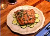 Grilled Salmon With Fresh Basil