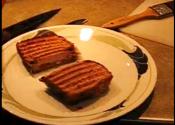 Ham And Cheese Panini Sandwich