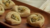 Smoked Gouda With Green Apples Puff Pockets