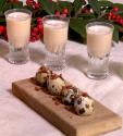 Eggnog And Quail Egg Shooters Recipe