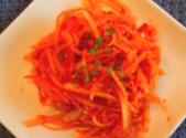 Korean Food: Radish Sidedish (무생채)