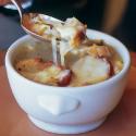 Onion Soup With French Bread