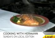 Seared Salmon With Potatoes And Dijon