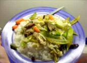Vegetable Chicken With Mushrooms