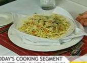 Spaghetti With Cauliflower, Green Olives & Almonds