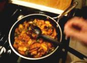 Spicy Pork And Kimchi Stir Fry