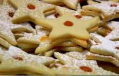 Jam Filled Star Butter Cookies