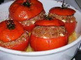 Mediterranean Stuffed Tomatoes W/ Feta