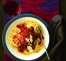 Supersize Meatballs In Marinara Sauce