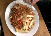 Tofu Sesame Stir-fry With Oyster Sauce