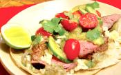 Flank Steak Taco With Salsa Verde