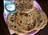 Aloo Gobi Paratha (flat Bread Stuffed With Potato And Cauliflower)