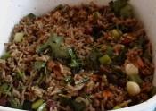 South Indian Tamarind Rice Lunch & Idly Sambhar Meal