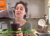 Blueberry, Cherry And Dandelion Anti Aging Smoothie