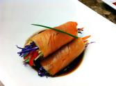 Appetizer : Korean Salmon Rolls : Korean Food : Chopchop