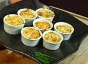 Apple Crab And Ham Tart