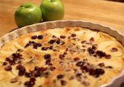 Apple And Cranberry Flaugnarde