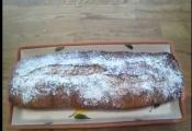 Homemade Apple Cake With Honey Topping