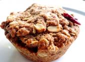 Homemade Apple Muffins Bakery Style