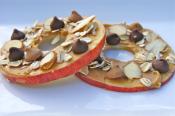 Apple And Peanut Butter Discs