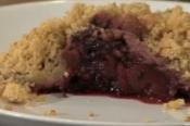 Baked Pear, Berry And Apple Crumble