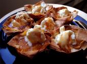 Apple Phyllo Cups With Asian Pears And Pluots