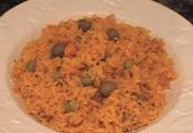 Spanish Yellow Rice With Cod Fish