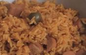 Spanish Rice With Vienna Sausage