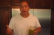 Raw Arugula And Chia Seed Shake