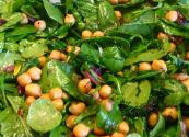 Seasoned Spinach And Arugula Salad