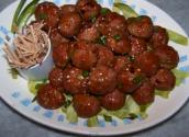 Asian Meatballs In Sweet And Sour Sauce