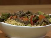 Asian Style Lemon Ginger Beef Stir-fry