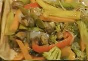 Barbequed Veggie Foil Pouch