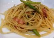 Bacon And Asparagus Noodles