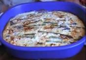 Aparagus Ricotta Frittata 