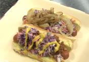 Georgia Hot Dogs And West Virginia Hot Dogs With Coleslaw