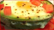 Avocado-baked Egg