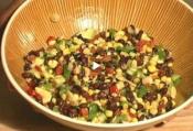 Avocado Black Bean Salad And Vegan Snicker Doodles