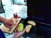 Grilled Pizza Sandwiches