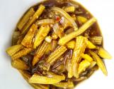 Golden Fried Baby Corn In Soya Sauce